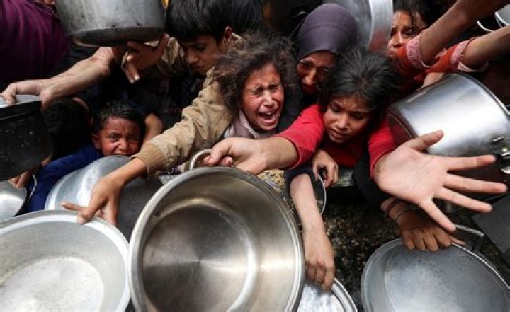 Are famines caused by human actions?