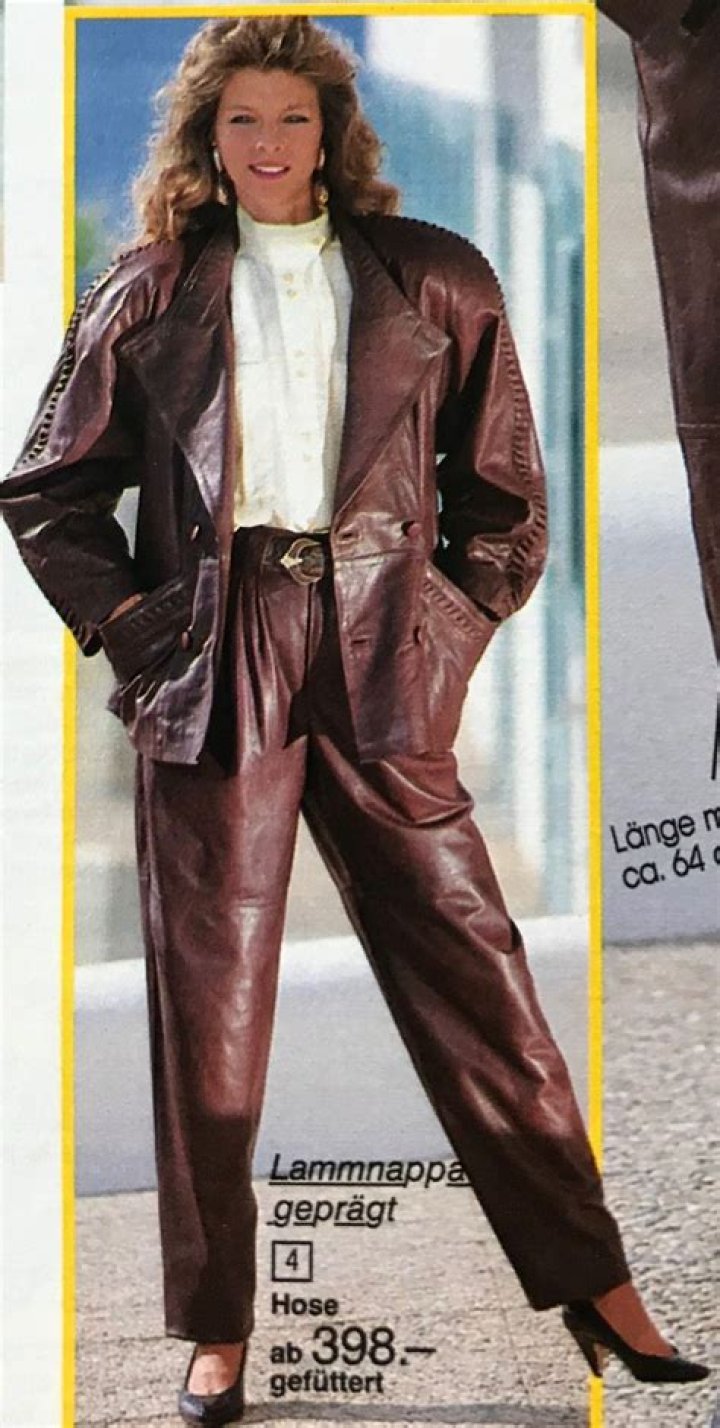 Are leather pants 80s style