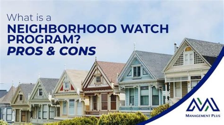 Are neighborhood watch programs effective