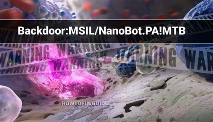Backdoor:MSIL/NanoBot.PA!MTB — Virus Removal Guide