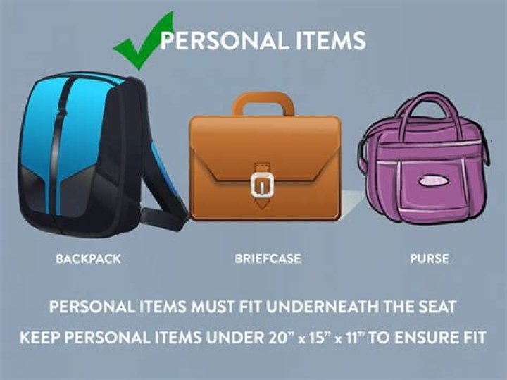 Can a backpack be a personal item?