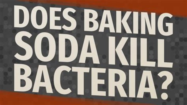 Can baking soda kill bacteria?