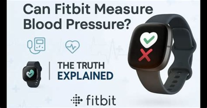 Can fitbit measure blood pressure?