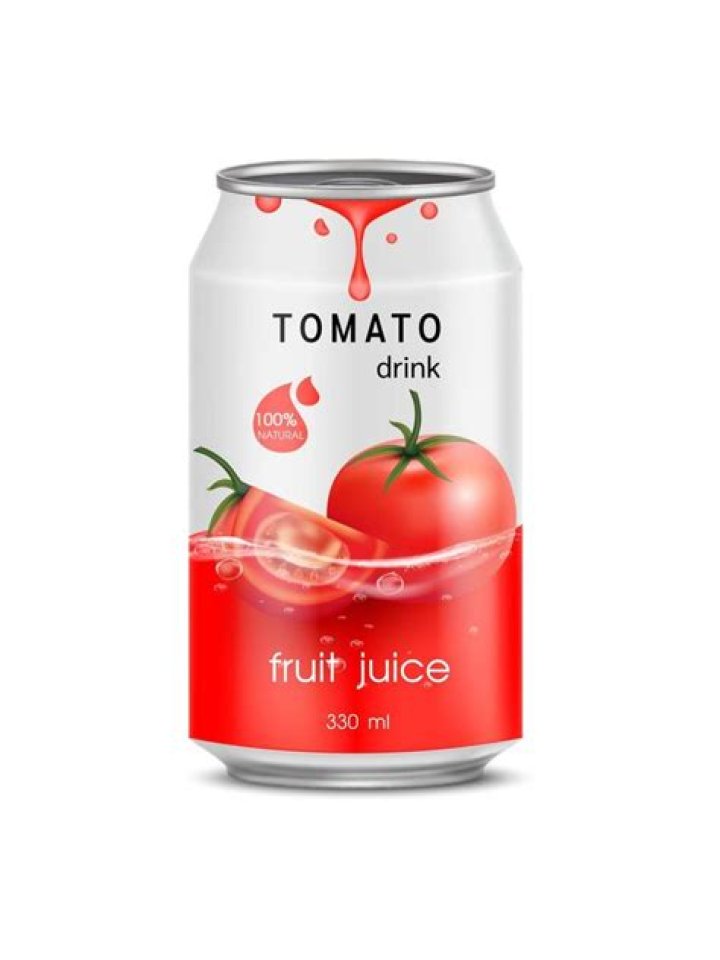 Can of tomato juice size?