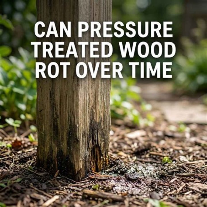 Can pressure treated wood rot?