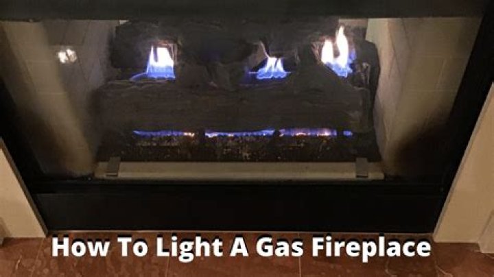 Can the pilot light on a gas fireplace be adjusted