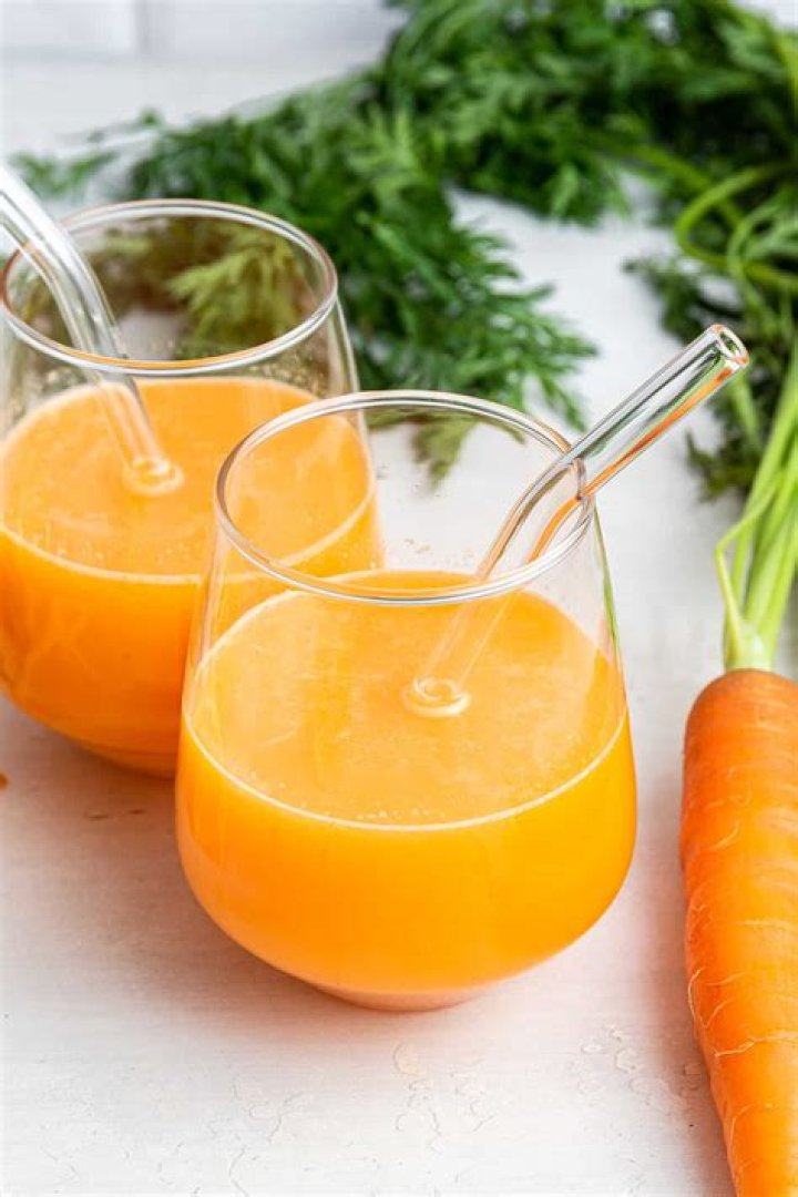 Can we drink carrot juice in the morning?