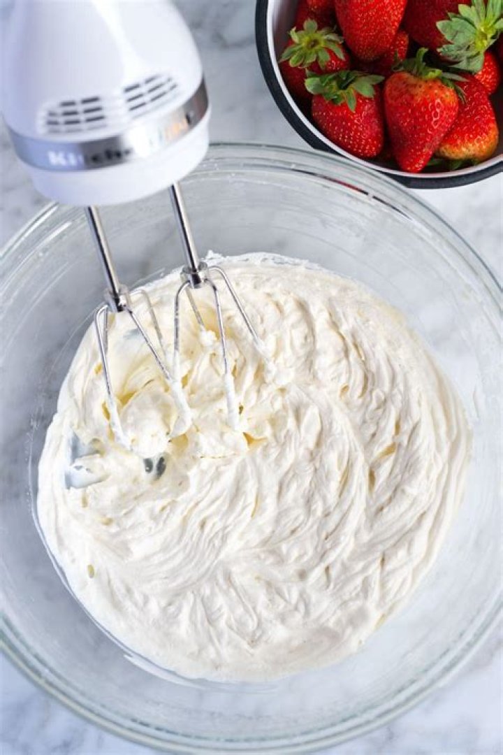 Can you're whip homemade whipped cream?