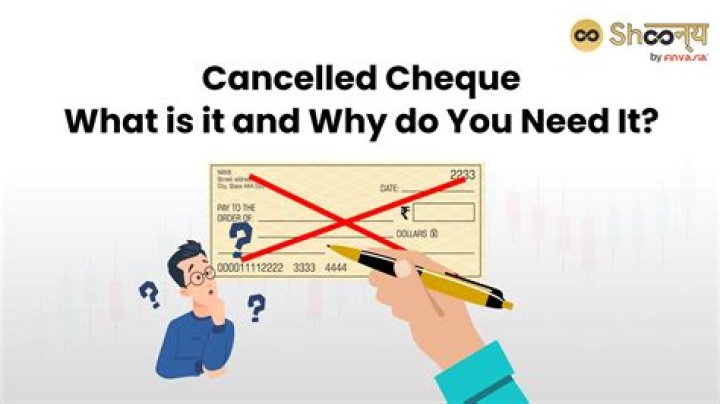 Can you cancel a check?