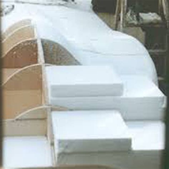 Can you fiberglass over foam?