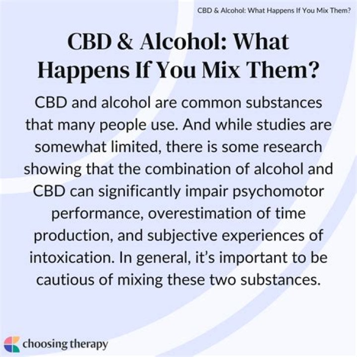 Can you mix CBD with nicotine?