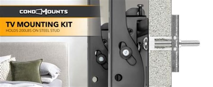 Can you mount TV to metal studs