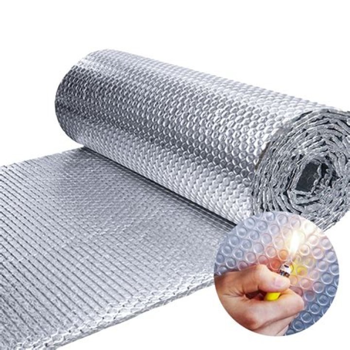 Can you paint reflective insulation?