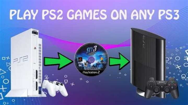 Can you play PlayStation 2 games on a Playstation 3 console?
