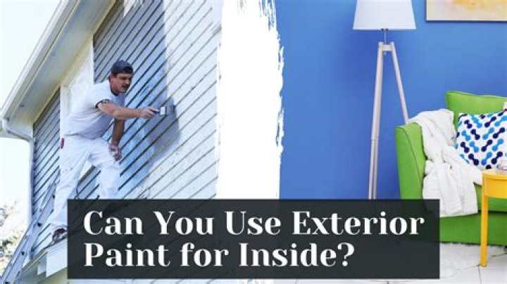 Can you use exterior primer indoors?