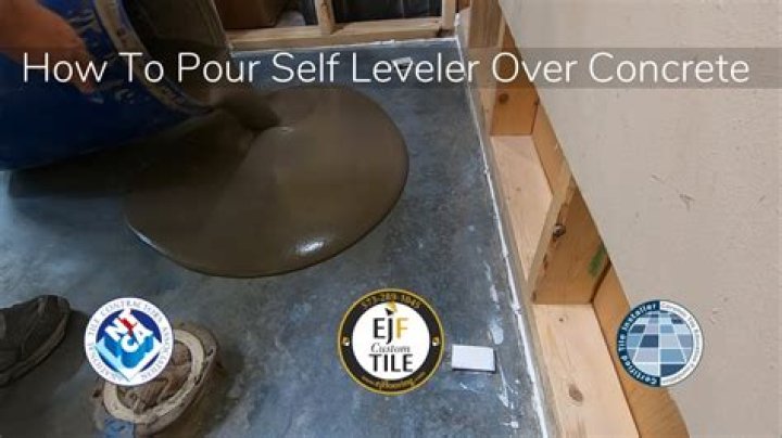 Can you use self leveler outside