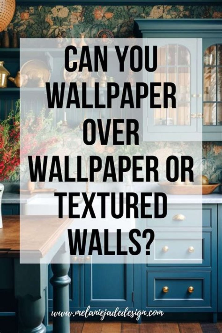 Can you wallpaper over old plaster