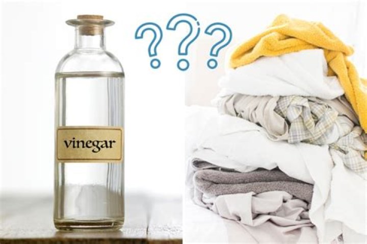 Can you wash clothes with just vinegar?