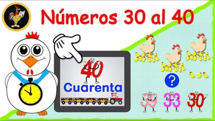 ¿Cómo se escribe 30 40 50 en inglés