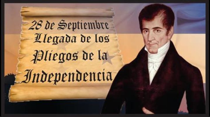 ¿Cuando llegaron los pliegos de independencia a Tegucigalpa