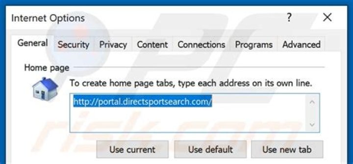 DirectSportSearch browser hijacker removal instructions