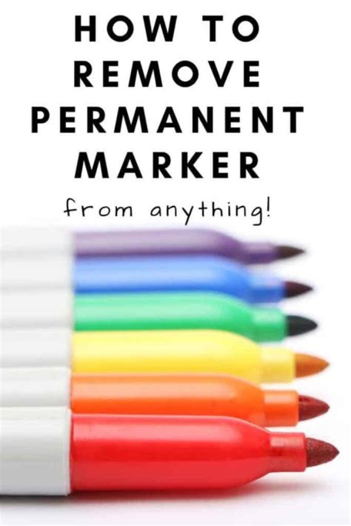 Do permanent markers wash out?