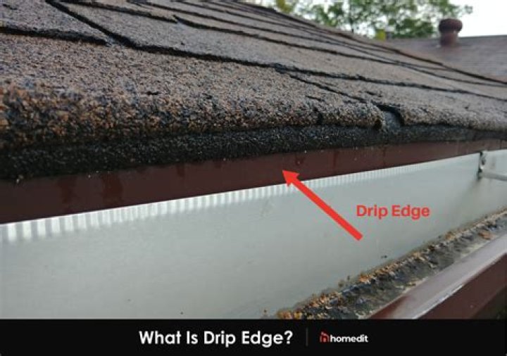 Does drip edge go around entire roof