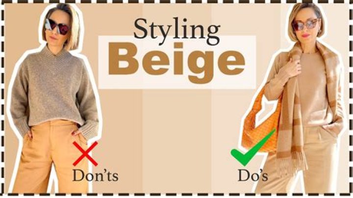 Does GREY and beige match clothes?
