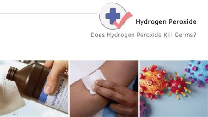 Does hydrogen peroxide kill germs?
