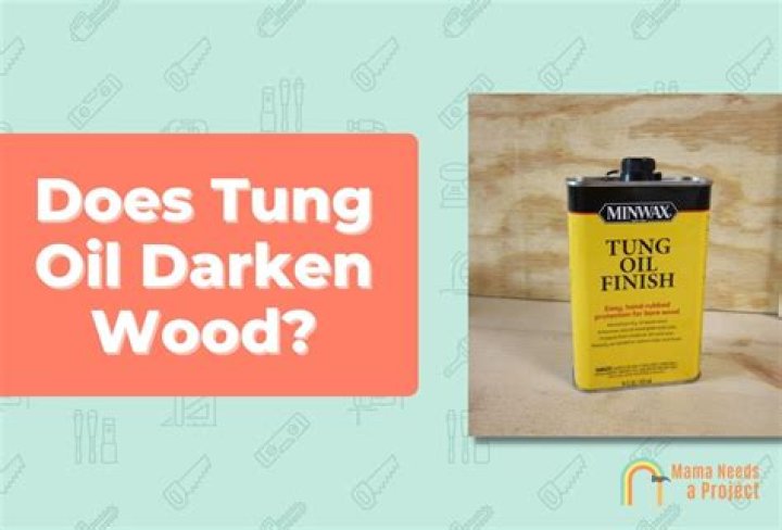 Does Osmo oil darken wood?