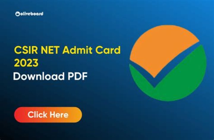 How can I download CSIR NET Admit Card June 2019?