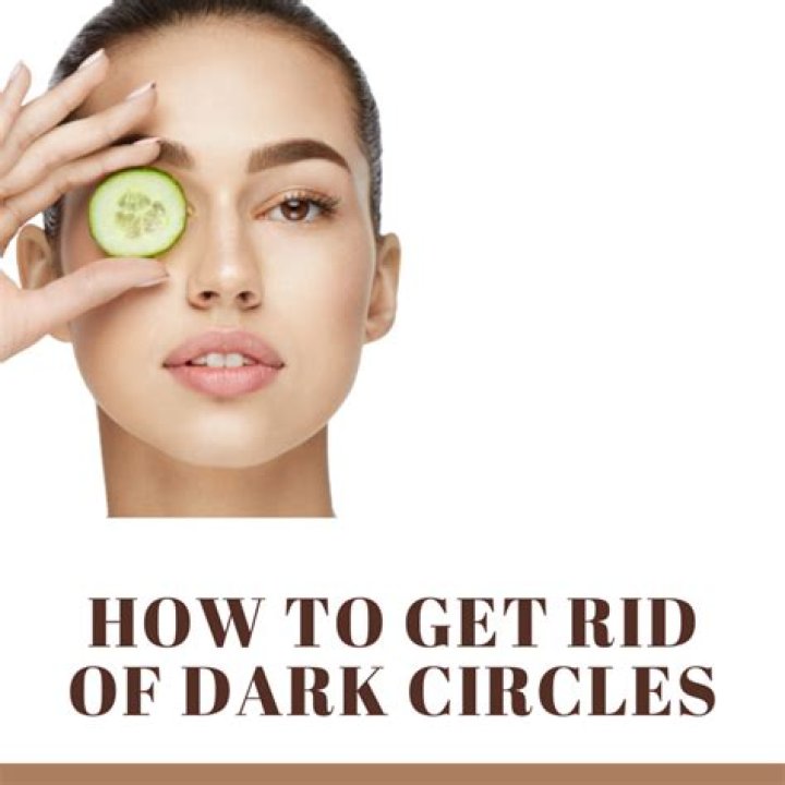 How can I get rid of dark circles fast?