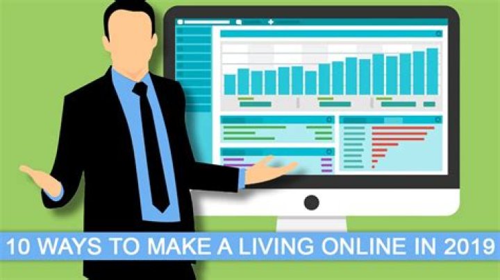 How can I make a living online 2019?