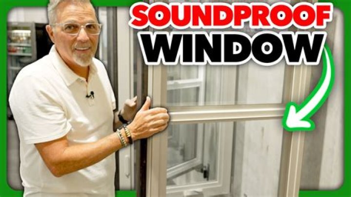 How can I make my windows soundproof?