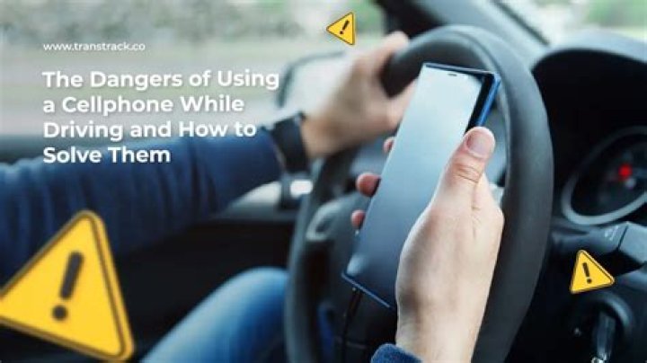How can we stop using cell phone while driving?