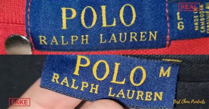 How can you tell a fake Ralph Lauren jacket?