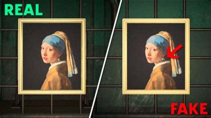 How can you tell if Redds paintings are fake?