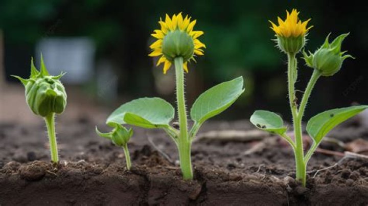 How close can sunflowers be planted?