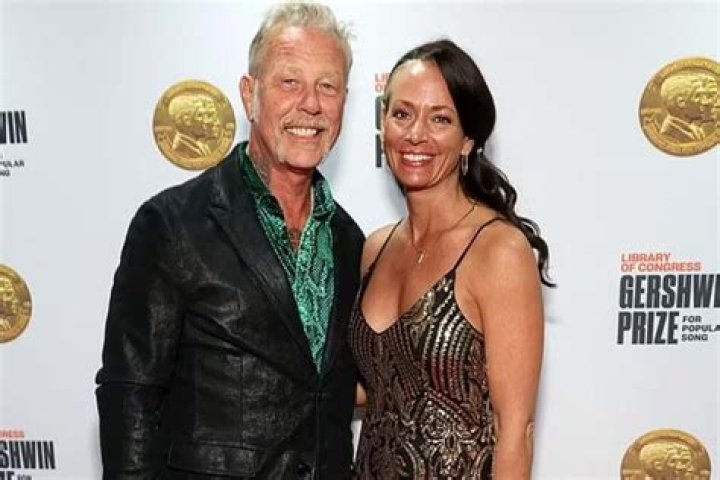 How did James Hetfield meet his wife?