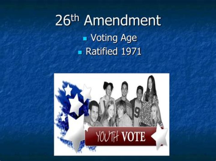 How did the 26th amendment affect voting
