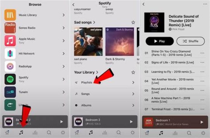 How do I add Apple music playlist to Sonos?