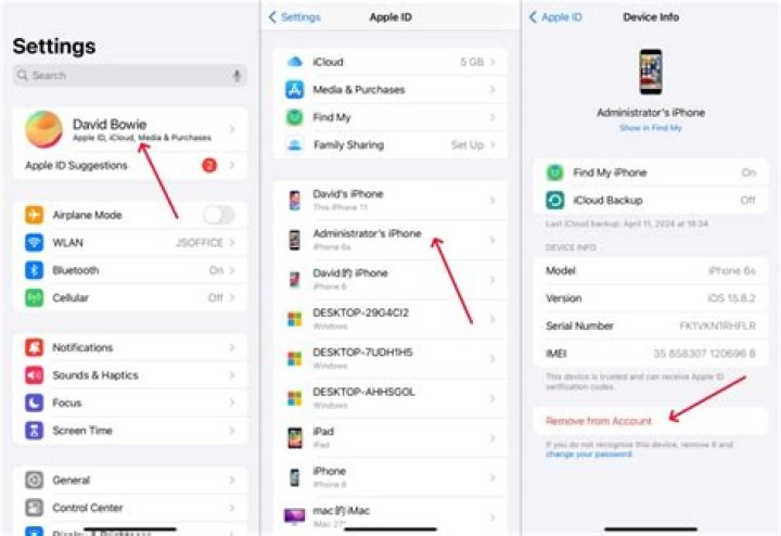 How do I approve a MacBook from another device?