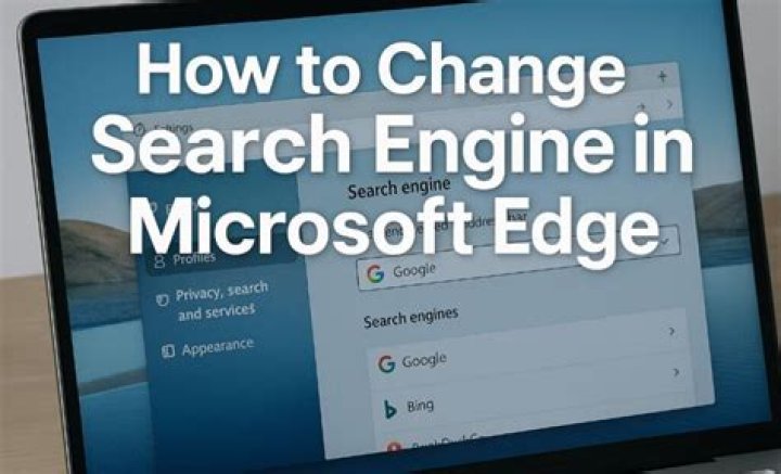 How do I change the search engine on my computer?