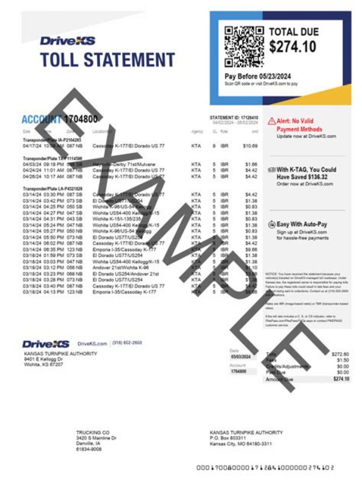 How do I check my e-toll statement?