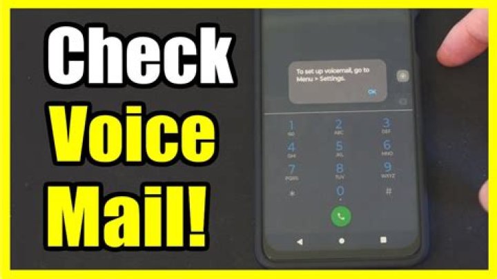 How do I check my Verizon voicemail?