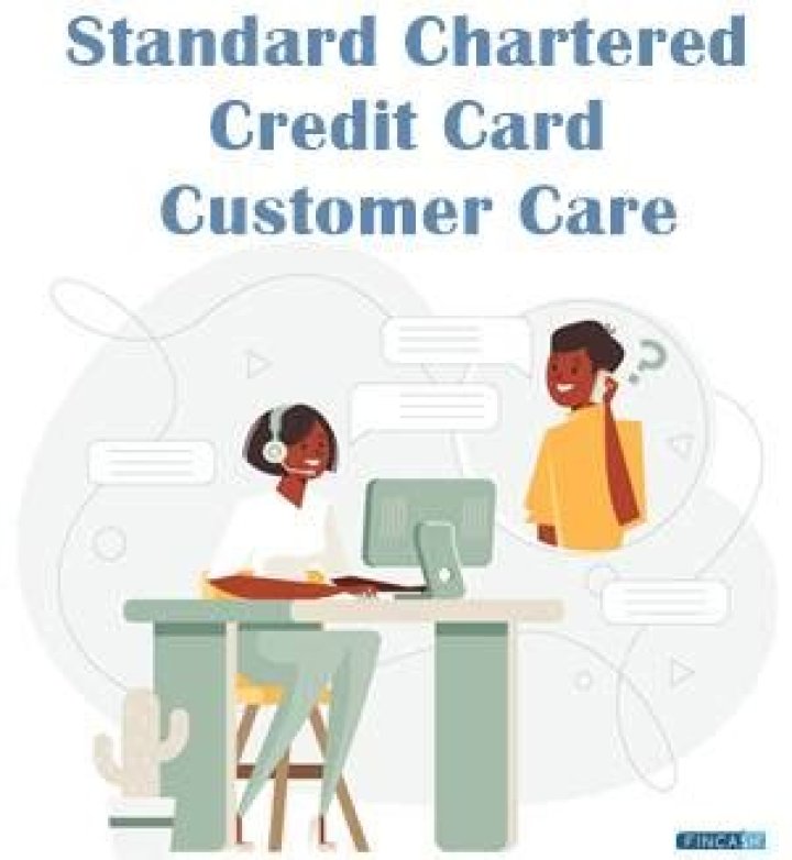 How do I contact Standard Chartered customer care?