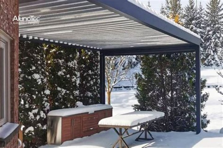 How do I cover my pergola for winter?