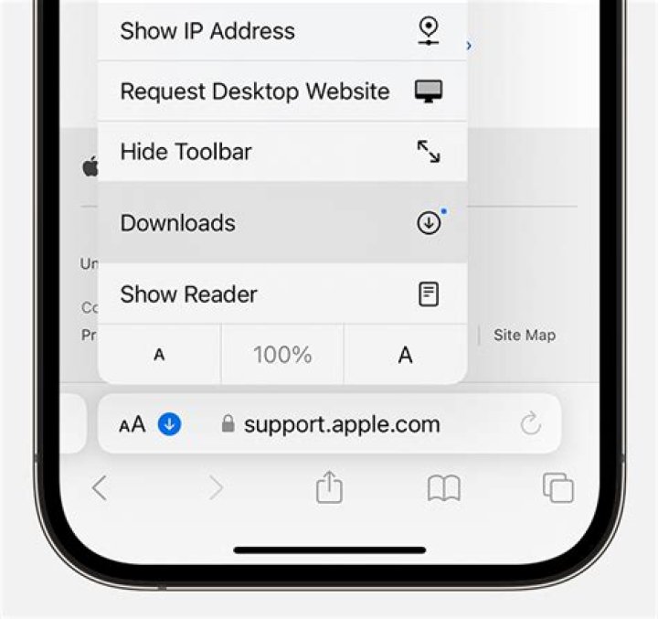How do I download a page on safari?