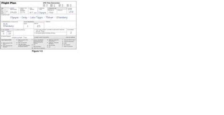 How do I fill out an ASA flight plan?