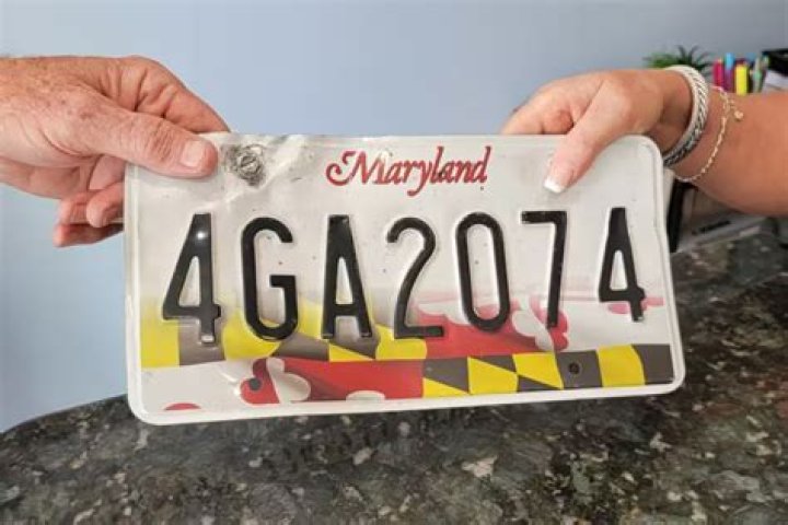 How do I get personalized tags in Maryland?